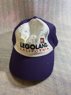 Lego Legoland California Two-Tone Purple and White Baseball Cap